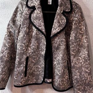 Laura Ashley Metallic Black Garment